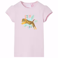 ) Kids' T-shirt Short Sleeves Tee Children's T Shirt Toddler Kids' Top Mint 92 - lila, 140 (9-10y