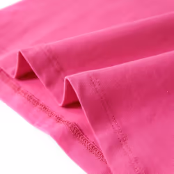 ) Kids' T-shirt Short Sleeves Tee Children's T Shirt Toddler Top Dark Pink 116 - pink, 104 (3-4y - Additional view 4