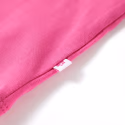 ) Kids' T-shirt Short Sleeves Tee Children's T Shirt Toddler Top Dark Pink 116 - pink, 128 (7-8y - Additional view 3