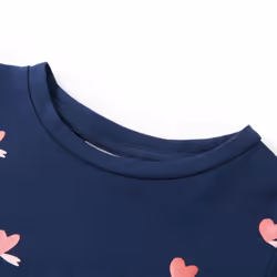 Kids' T-shirt Short Sleeves Tee Children's T Shirt School Toddler Kids' Top - navy, 104