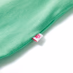 Kids' T-shirt Short Sleeves Children's Shirt Tee Top Clothes Light Green 140