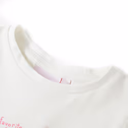 Kids' T-shirt Short Sleeves Tee Children's T Shirt Toddler Kids' Top Pink 116 - ecru, 92