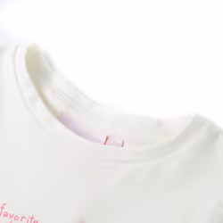 Kids' T-shirt Short Sleeves Tee Children's T Shirt Toddler Kids' Top Pink 116 - ecru, 116