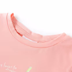 Kids' T-shirt Short Sleeves Tee Children's T Shirt Toddler Kids' Top Pink 116 - pink, 104