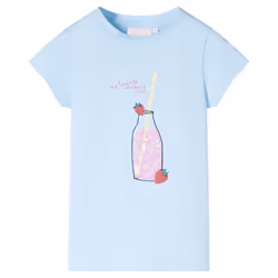 Kids' T-shirt Short Sleeves Tee Children's T Shirt Toddler Kids' Top Pink 116 - blue, 92