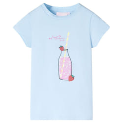 Kids' T-shirt Short Sleeves Tee Children's T Shirt Toddler Kids' Top Pink 116 - blue, 92