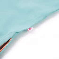 ) Kids' Dress with Drawstring Girls' Dress Children's Short Dress Light Mint - 104 (3-4y