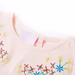 Kids' T-shirt Short Sleeves Tee Children's T Shirt Toddler Top Soft Pink 104