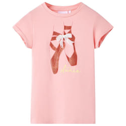 ) Kids' T-shirt Short Sleeves Tee Children's T Shirt Toddler Kids' Top Pink 128 - pink, 92 (1.5-2y