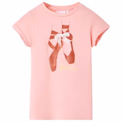 ) Kids' T-shirt Short Sleeves Tee Children's T Shirt Toddler Kids' Top Pink 128 - pink, 104 (3-4y