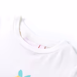 ) Kids' T-shirt Short Sleeves Children's T Shirt Tee Top Colourful Fruit Print - ecru, 128 (7-8y