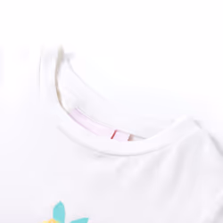 ) Kids' T-shirt Short Sleeves Children's T Shirt Tee Top Colourful Fruit Print - ecru, 140 (9-10y