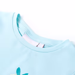 ) Kids' T-shirt Short Sleeves Children's T Shirt Tee Top Colourful Fruit Print - aqua, 104 (3-4y