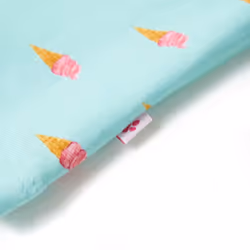 Kids' Skirt Girl's Skater Skirt Kids Short Skirt Ice Cream Print Light Mint - 116