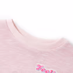 ) Kids' Sweatshirt Children Long Sleeves Pullover Clothes Kids' Top Light Lilac - 92 (1.5-2y
