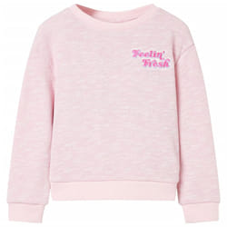 ) Kids' Sweatshirt Children Long Sleeves Pullover Clothes Kids' Top Light Lilac - 116 (5-6y
