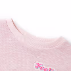 ) Kids' Sweatshirt Children Long Sleeves Pullover Clothes Kids' Top Light Lilac - 128 (7-8y