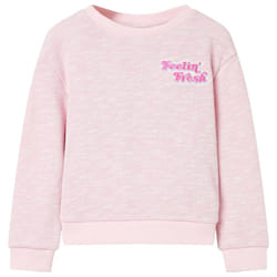 ) Kids' Sweatshirt Children Long Sleeves Pullover Clothes Kids' Top Light Lilac - 140 (9-10y