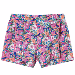 ) Kids' Shorts Elasticated Waistband Shorts Toddler Children's Pants Fuchsia - 140 (9-10y