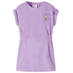 ) Kids' Dress Children' Dress Toddler School Casual Kids Girls' Short Dress Lila - 92 (1.5-2y