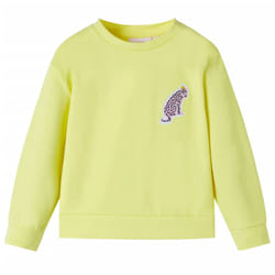 ) Kids' Sweatshirt Children Long Sleeves Toddler Pullover Kids' Clothes Yellow - 92 (1.5-2y