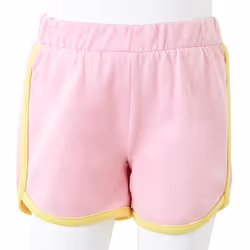 Kids' Shorts with Trim Children Pants Elasticated Waist Shorts Bright Pink - 128 - Additional view 6