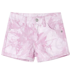 ) Kids' Shorts Kids Elasticated Waistband Shorts Toddler Children's Pants Pink - 92 (1.5-2y