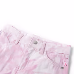 ) Kids' Shorts Kids Elasticated Waistband Shorts Toddler Children's Pants Pink - 140 (9-10y