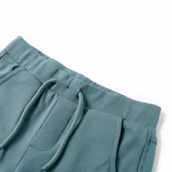 ) Kids' Shorts with Drawstring Children's Pants Kids Elasticated Waist Shorts - petrol, 116 (5-6y