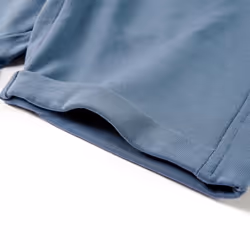 ) Kids' Shorts with Drawstring Children's Pants Kids Elasticated Waist Shorts - blue, 128 (7-8y