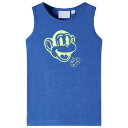 ) Kids' Tank Top Sleeveless Children's Camisole Undershirt Vest Kids' Clothes - blue, 92 (1.5-2y