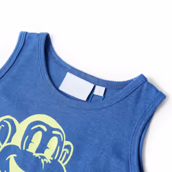 ) Kids' Tank Top Sleeveless Children's Camisole Undershirt Vest Kids' Clothes - blue, 92 (1.5-2y