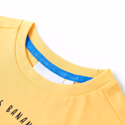 Kids' T-shirt Short Sleeves Children's T Shirt Kids' Top Tee Monkey Print - ochre, 116 - Additional view 2