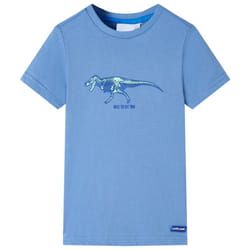 Kids' T-shirt Long Sleeves Children's T Shirt Tee Kids' Top Dinosaur Print - blue, 116