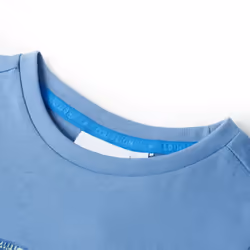 Kids' T-shirt Long Sleeves Children's T Shirt Tee Kids' Top Dinosaur Print - blue, 116