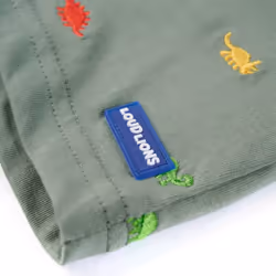 Kids' T-shirt with Short Sleeves Tee Children T Shirt Toddler Top Khaki 140