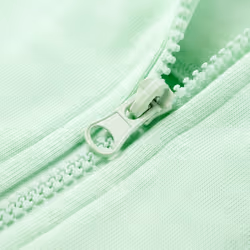 Kids' Hooded Sweatshirt with Zip Bright Green 104 - Additional view 3