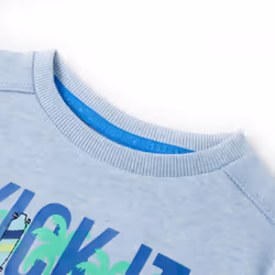 ) Kids' Sweatshirt Toddler Children's Long Sleeves Pullover Kids' Top Clothes - blue, 92 (1.5-2y