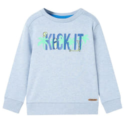 ) Kids' Sweatshirt Toddler Children's Long Sleeves Pullover Kids' Top Clothes - blue, 140 (9-10y