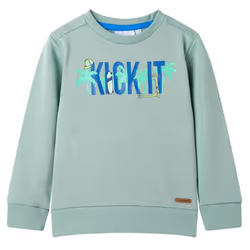 ) Kids' Sweatshirt Toddler Children's Long Sleeves Pullover Kids' Top Clothes - khaki, 92 (1.5-2y