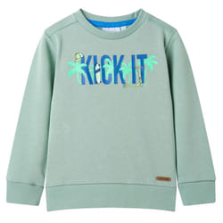 ) Kids' Sweatshirt Toddler Children's Long Sleeves Pullover Kids' Top Clothes - khaki, 92 (1.5-2y