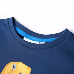 ) Kids' T-shirt Short Sleeves Children's T Shirt Toddler Tee Kids Top Lion Print - blue, 128 (7-8y