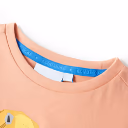 ) Kids' T-shirt Short Sleeves Children's T Shirt Toddler Tee Kids Top Lion Print - orange, 140 (9-10y