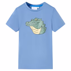 ) Kids' T-shirt Short Sleeves Toddler Children's Shirt Kids' Top Clothes Tee - blue, 92 (1.5-2y