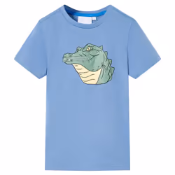 ) Kids' T-shirt Short Sleeves Toddler Children's Shirt Kids' Top Clothes Tee - blue, 104 (3-4y