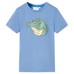 ) Kids' T-shirt Short Sleeves Toddler Children's Shirt Kids' Top Clothes Tee - blue, 104 (3-4y