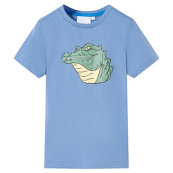 ) Kids' T-shirt Short Sleeves Toddler Children's Shirt Kids' Top Clothes Tee - blue, 116 (5-6y