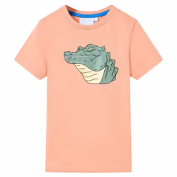 ) Kids' T-shirt Short Sleeves Toddler Children's Shirt Kids' Top Clothes Tee - orange, 92 (1.5-2y