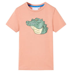 ) Kids' T-shirt Short Sleeves Toddler Children's Shirt Kids' Top Clothes Tee - orange, 92 (1.5-2y