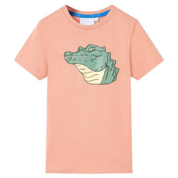 ) Kids' T-shirt Short Sleeves Toddler Children's Shirt Kids' Top Clothes Tee - orange, 140 (9-10y